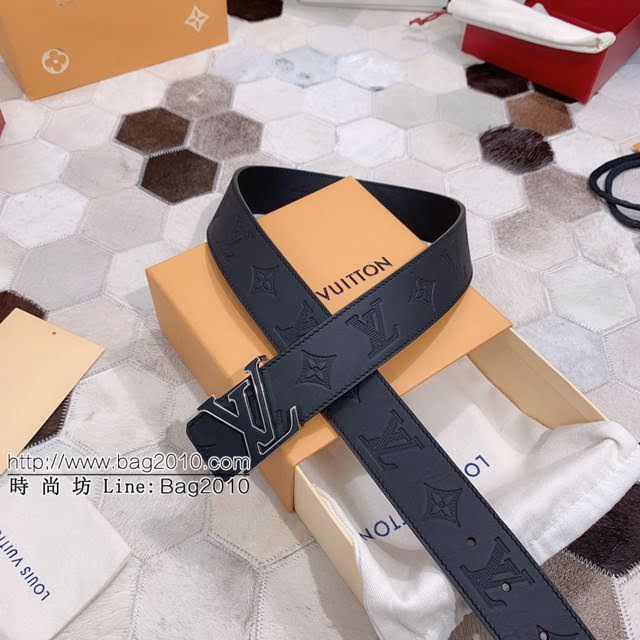 LV新款皮帶 路易威登高端男士腰帶 精緻手工繪邊  jjp1630